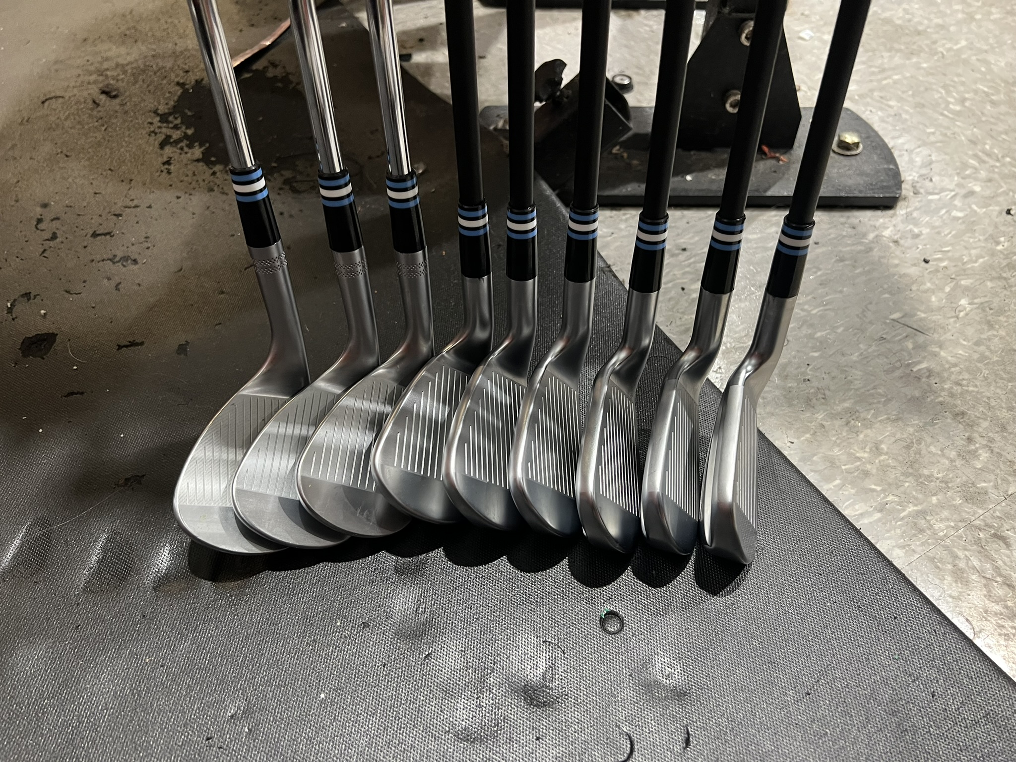 Full iron set with ferrules changed