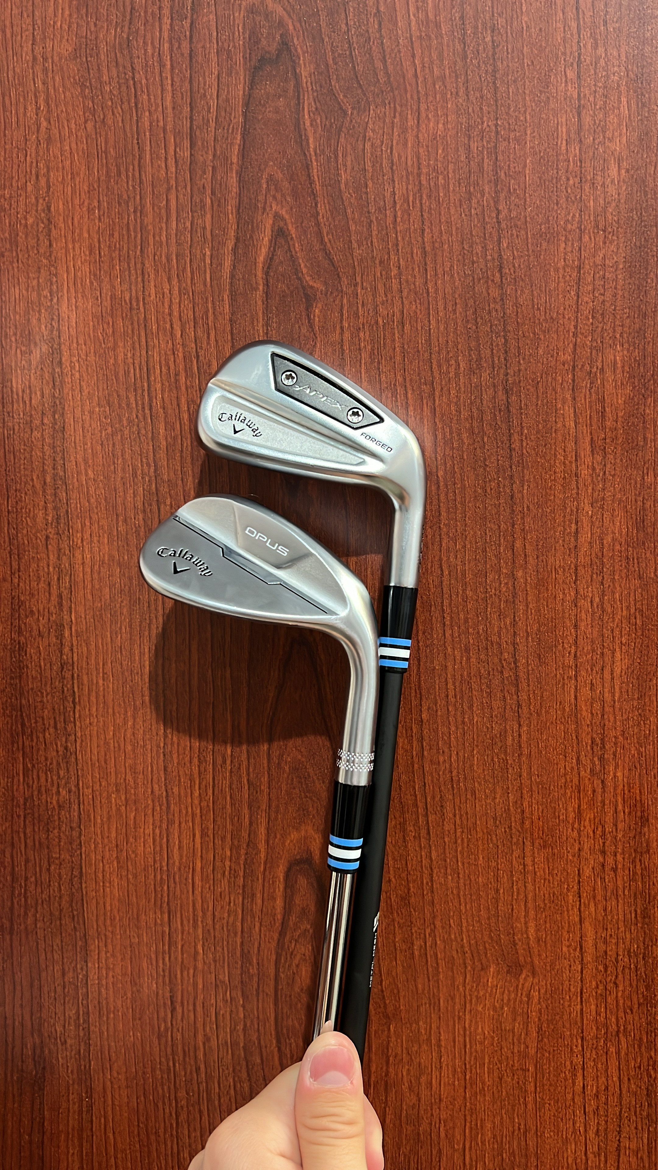 Iron with new ferrule installed